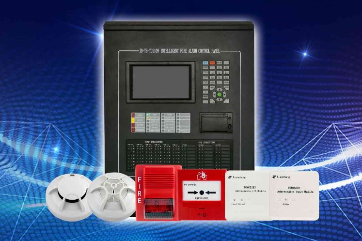 LPCB approved fire alarm system