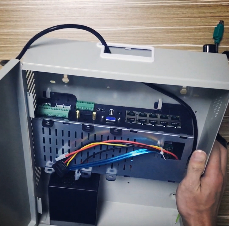 Integrated alarm and surveillance